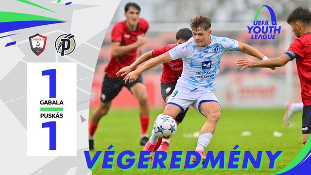 Image of Youth League: döntetlen az első meccsen