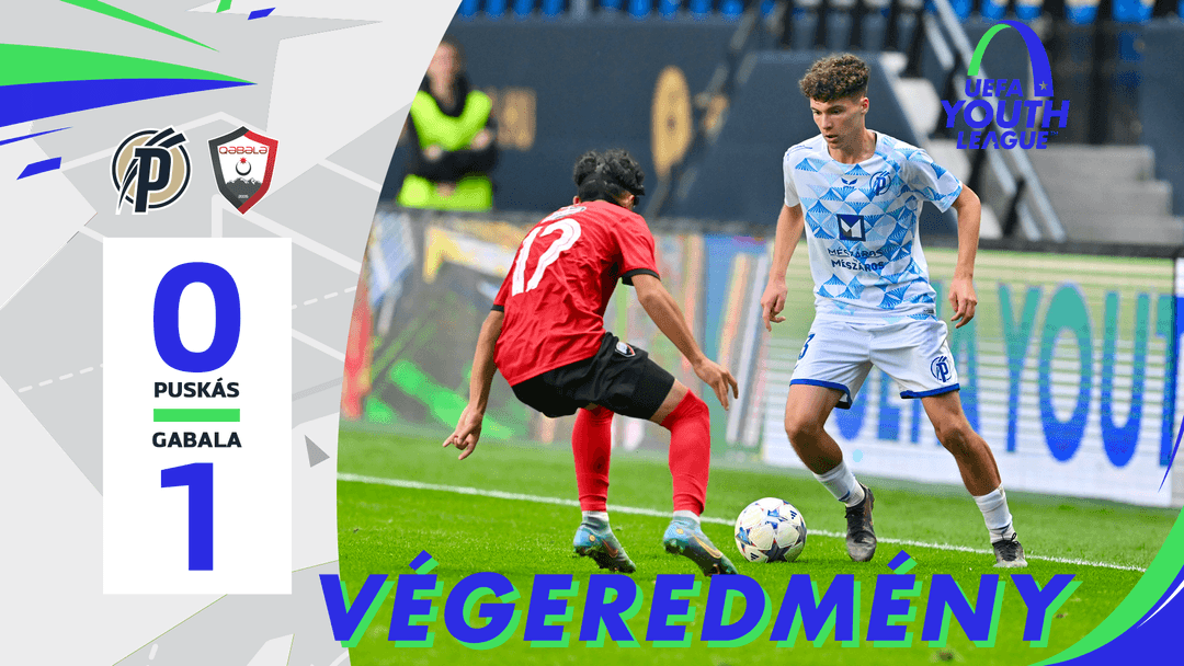 Image of UEFA U19: Egy helyzet elég volt a Gabalának