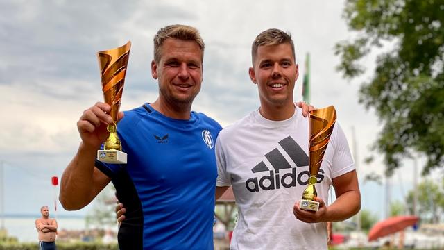 Image of Lábtenisz: két bronz a Balaton partjáról